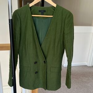 J. Crew Women's Olive Blazer